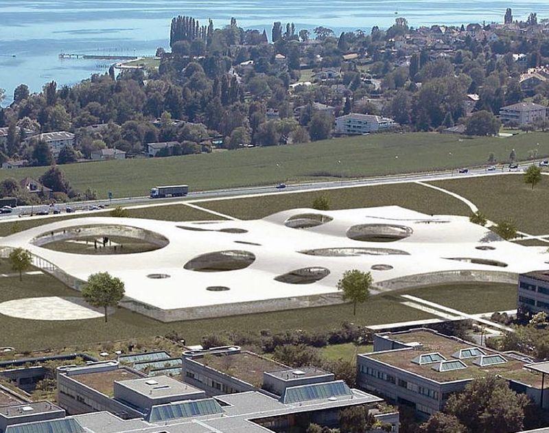 Rolex-Centre – Информационный центр EPFL в Лозанне.